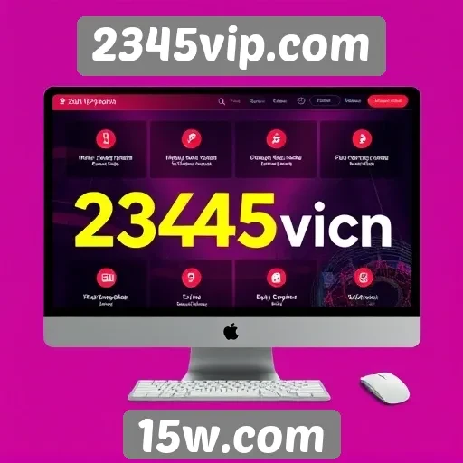 Recursos e funcionalidades do site 2345vip.com